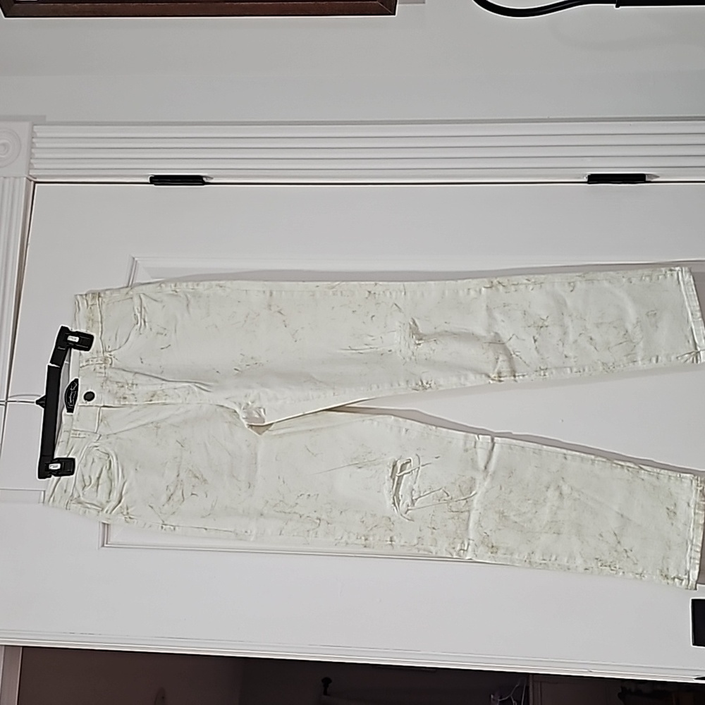 Brittany Humble size 8 white jeans NWOT